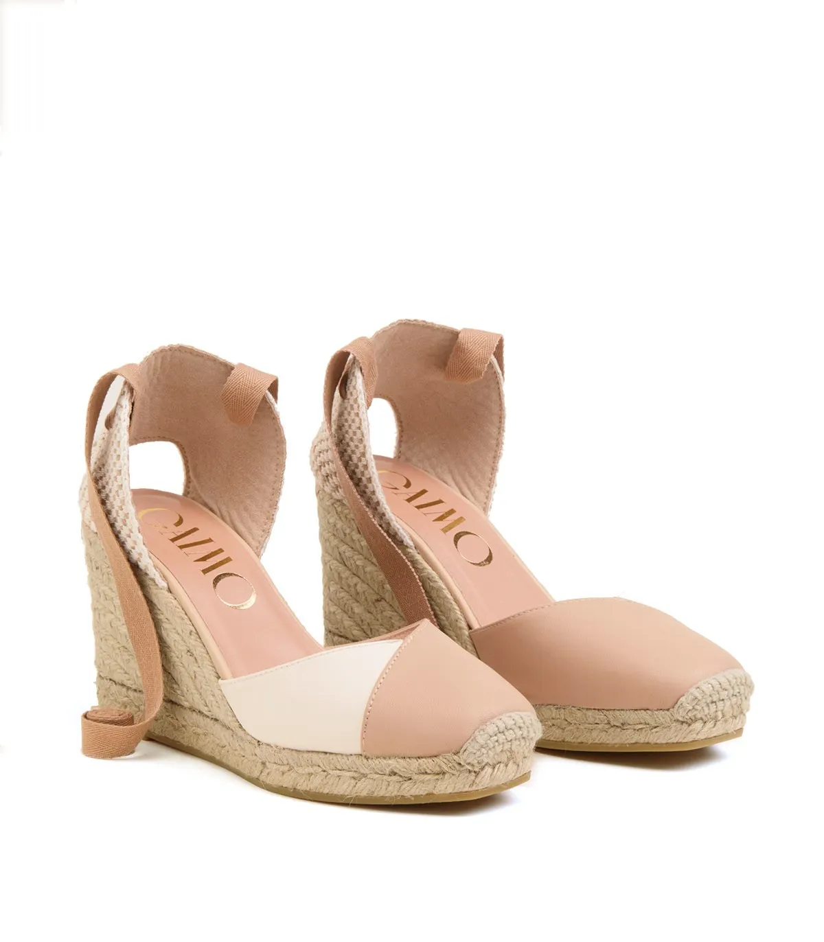 ALPARGATAS DE YUTE BICOLOR GAIMO YASMIN 7 BEIGE