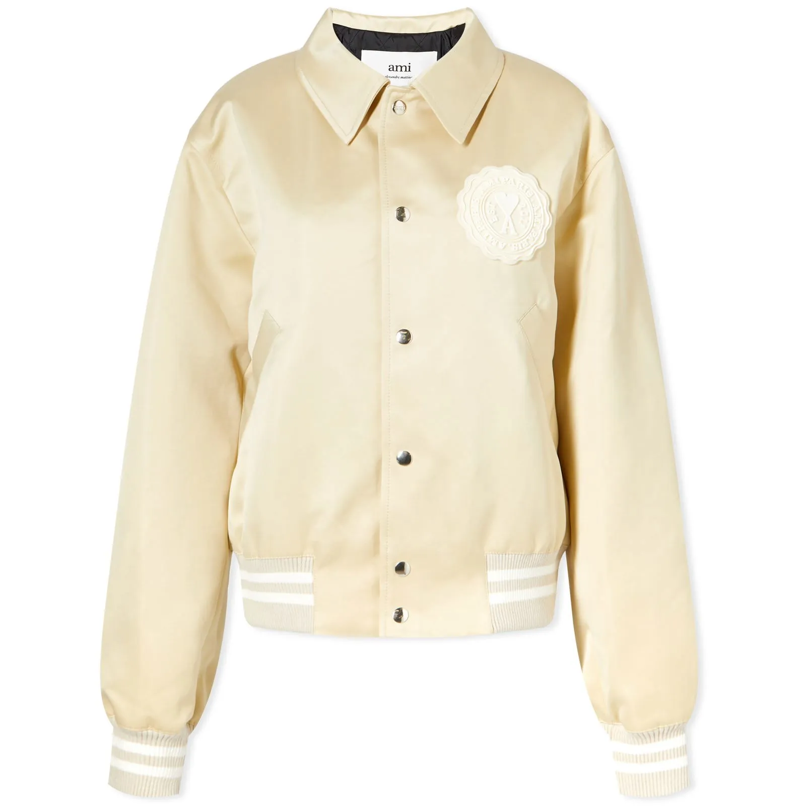 AMI Teddy Varsity Jacket