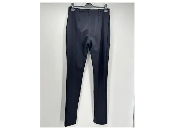 BALENCIAGA Pantalón T.fr 42 poliéster Negro 