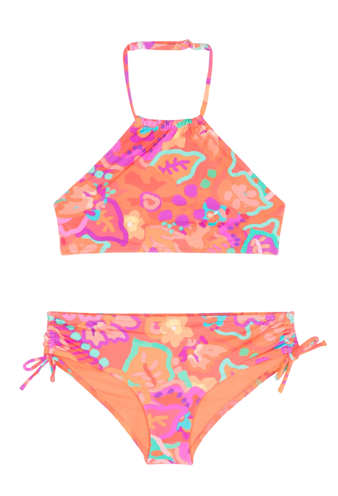 BANANA MOON UMBALA - Conjunto de traje de baño estampado en naranja