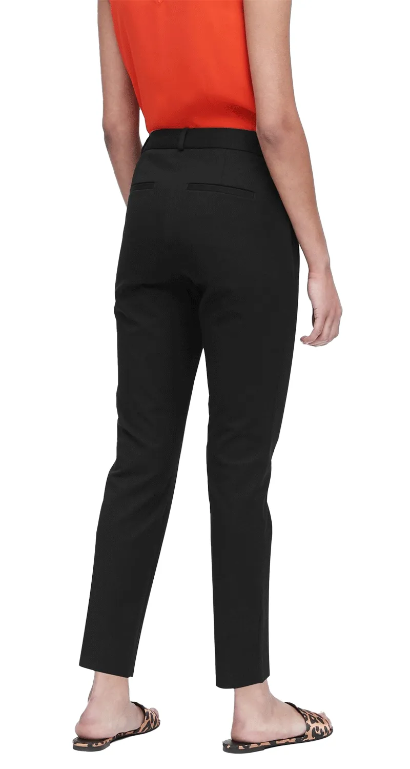 BANANA REPUBLIC Pantalón Petite Negro