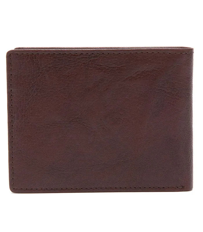 Billetera Guante Con Flap Chocolate bi442