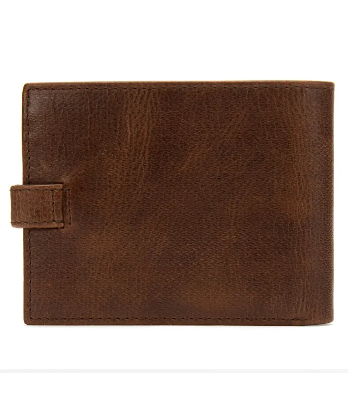 Billetera Guante Con Monedero Chocolate bi457