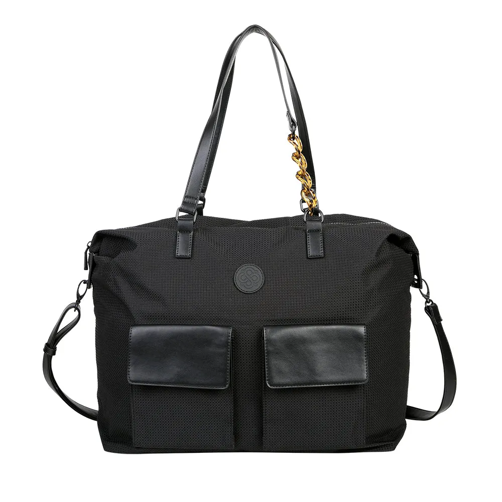 Bolso de viaje para mujer Samoa negro L