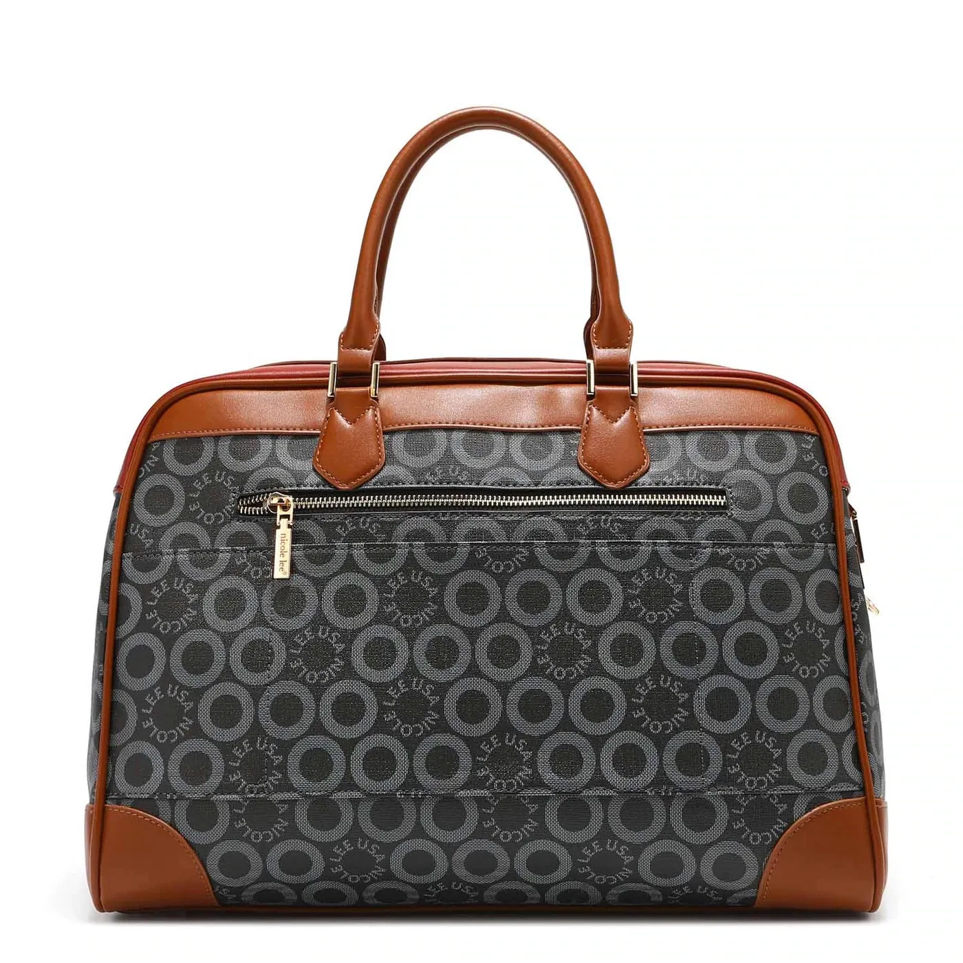 Bolso de viaje “SWALL WORLD BLACK” NICOLE LEE