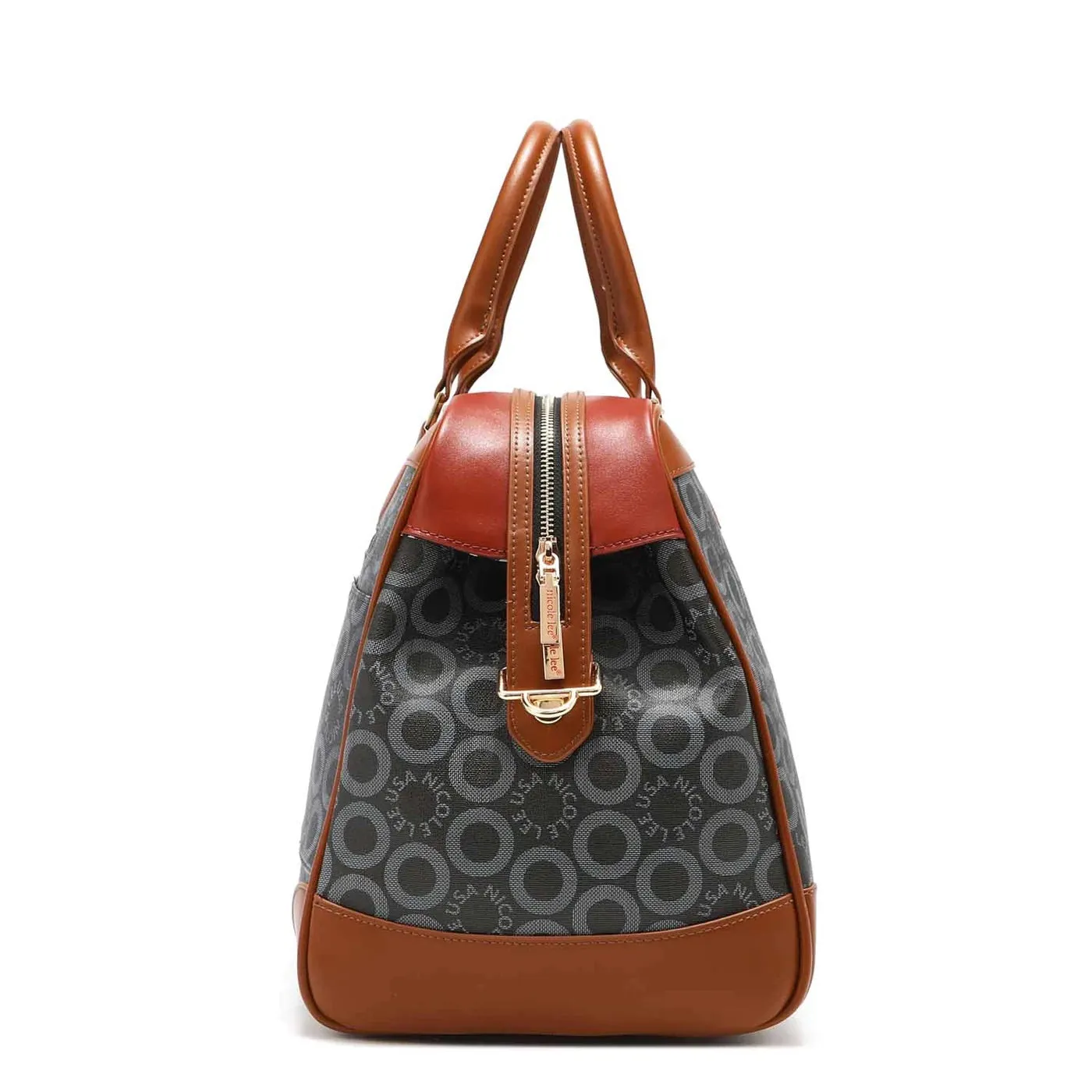 Bolso de viaje “SWALL WORLD BLACK” NICOLE LEE