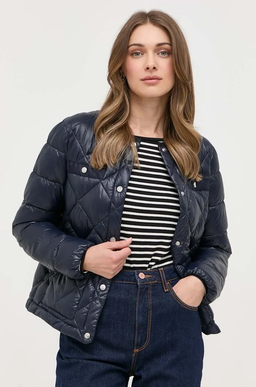 BOSS Quilted Jacket in Water-repellent Recycled Fabric