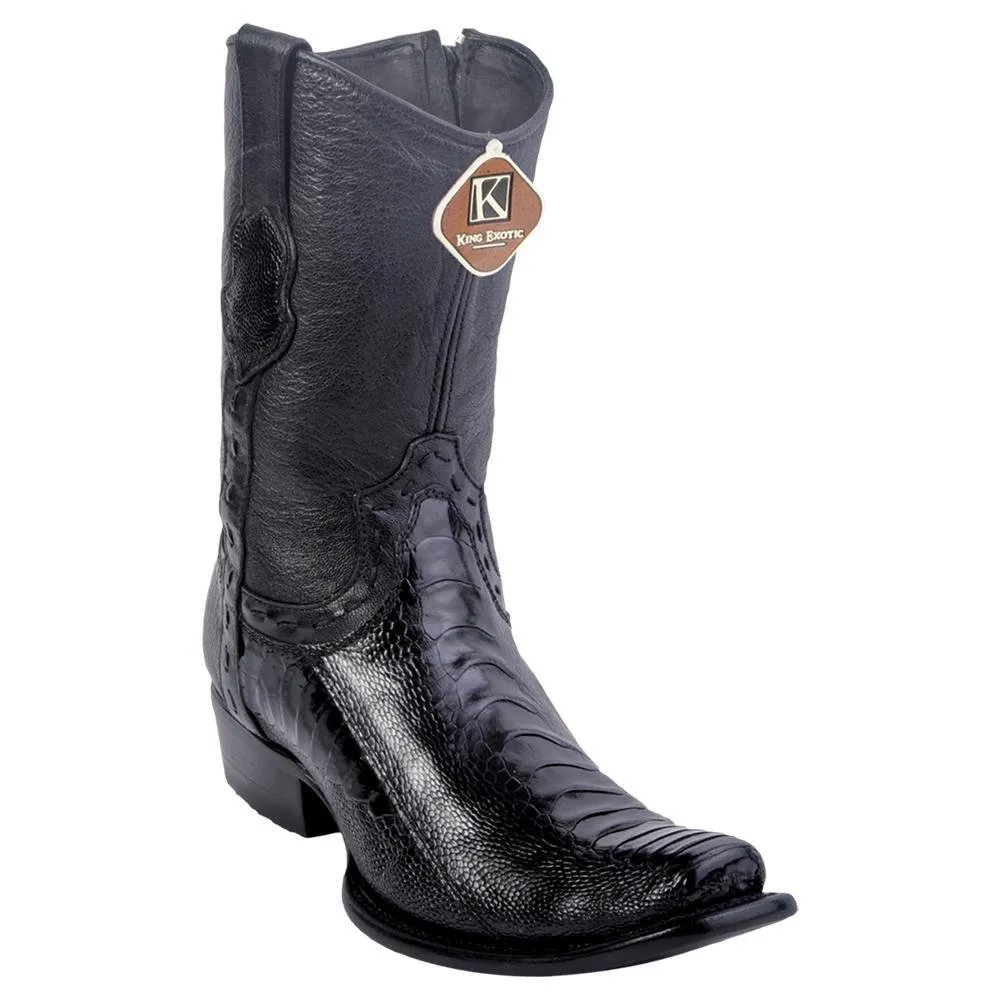 Botas de Avestruz Pata Original Horma Dubai KE-479B0505