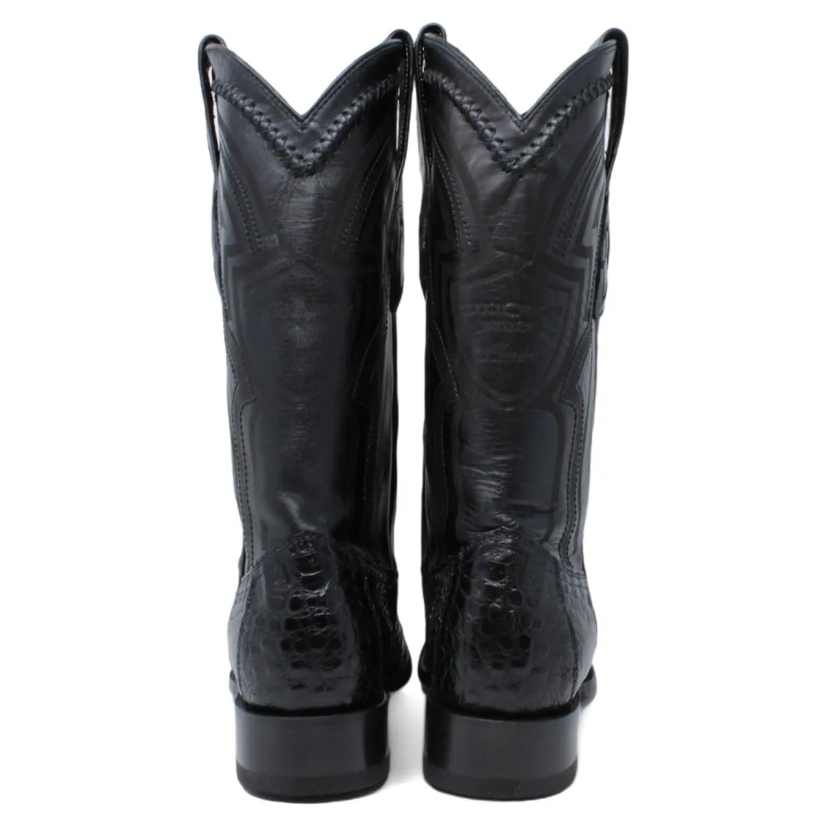 Botas de Cocodrilo Caiman Panza Punta Recortada WW-294L8205