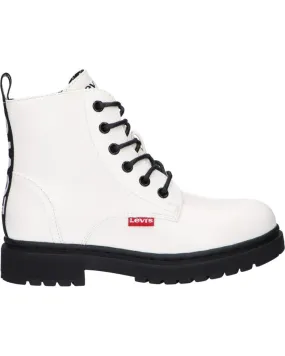 Botas de Mujer y Niña y Niño LEVIS VPHI0020S CLOVER 0061 WHITE