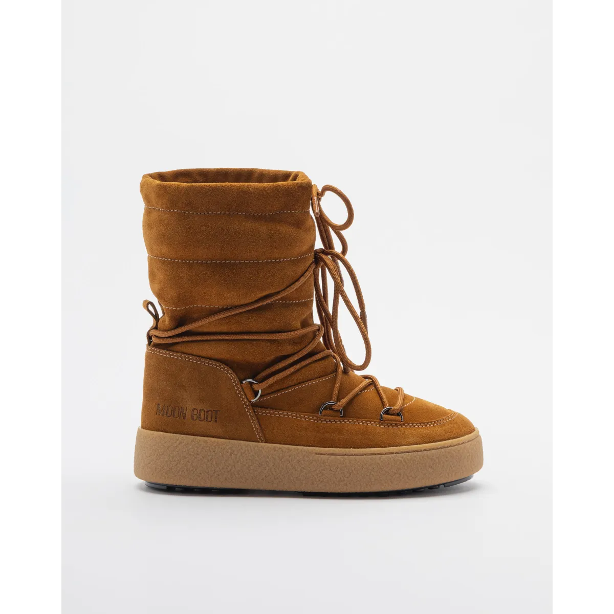 Botas Moon Boot Ltrack Suede Camel