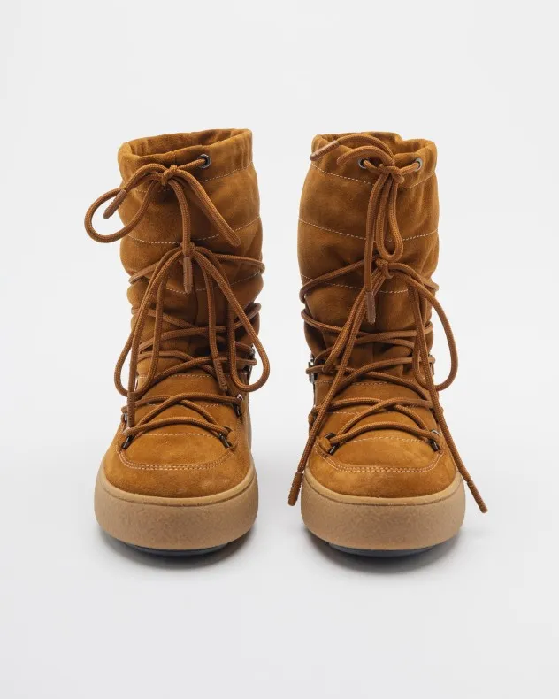 Botas Moon Boot Ltrack Suede Camel