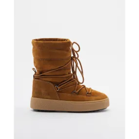 Botas Moon Boot Ltrack Suede Camel