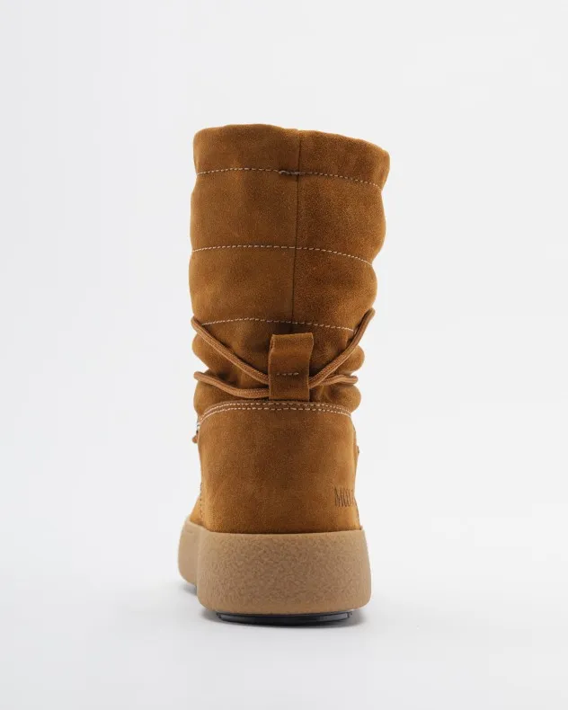 Botas Moon Boot Ltrack Suede Camel