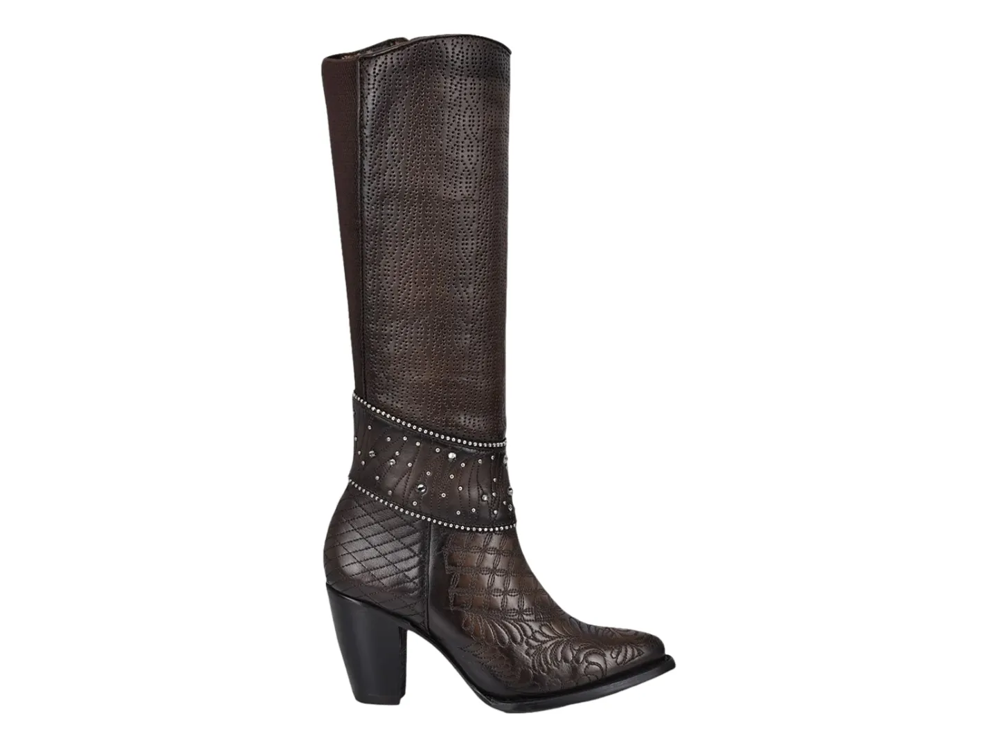 Botas Vaqueras Cuadra 3f80rs Negro Para Mujer