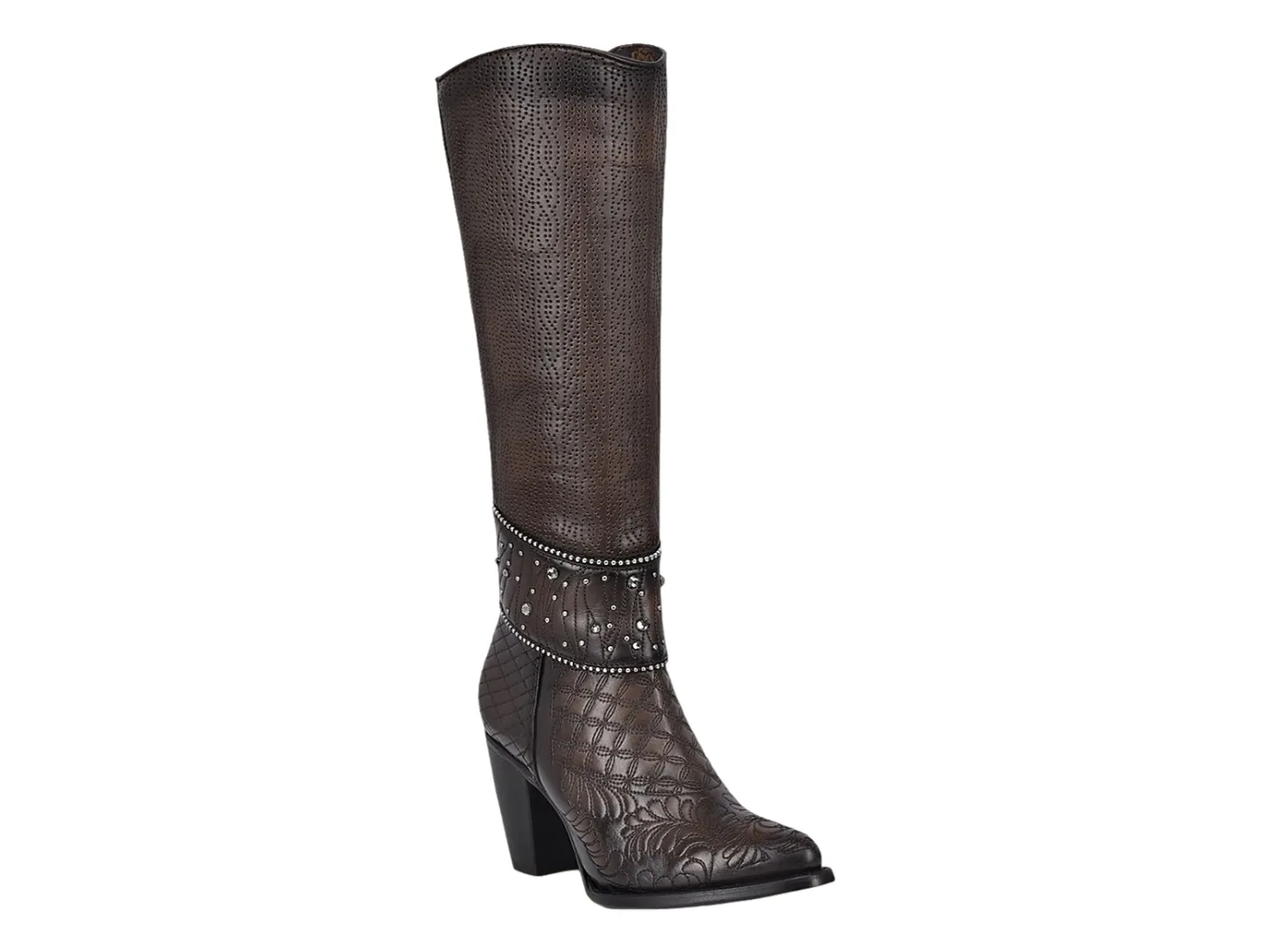 Botas Vaqueras Cuadra 3f80rs Negro Para Mujer