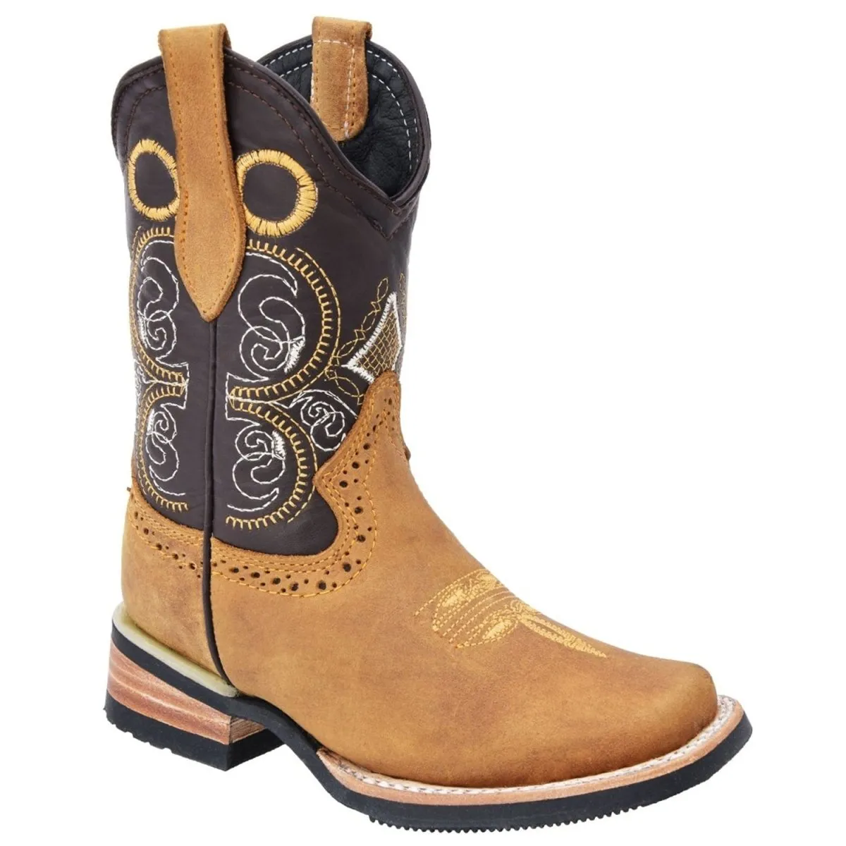 Botas Vaqueras para Nio Horma Rodeo Color Miel WD-379