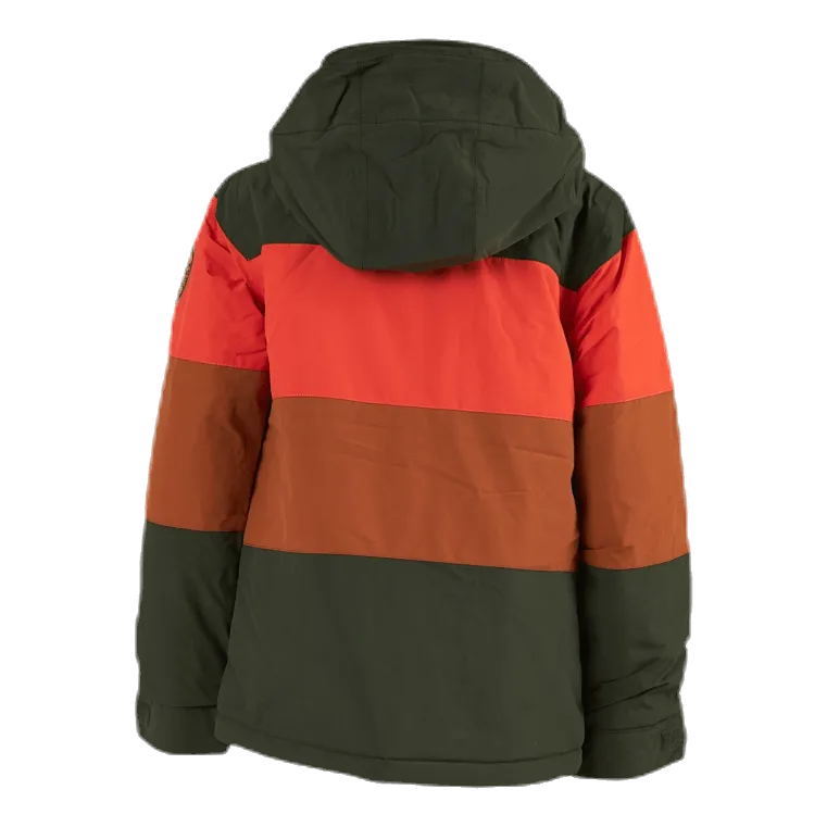 Burton Boys Symbol Jacket Orange/Green