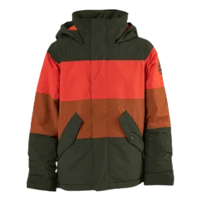 Burton Boys Symbol Jacket Orange/Green