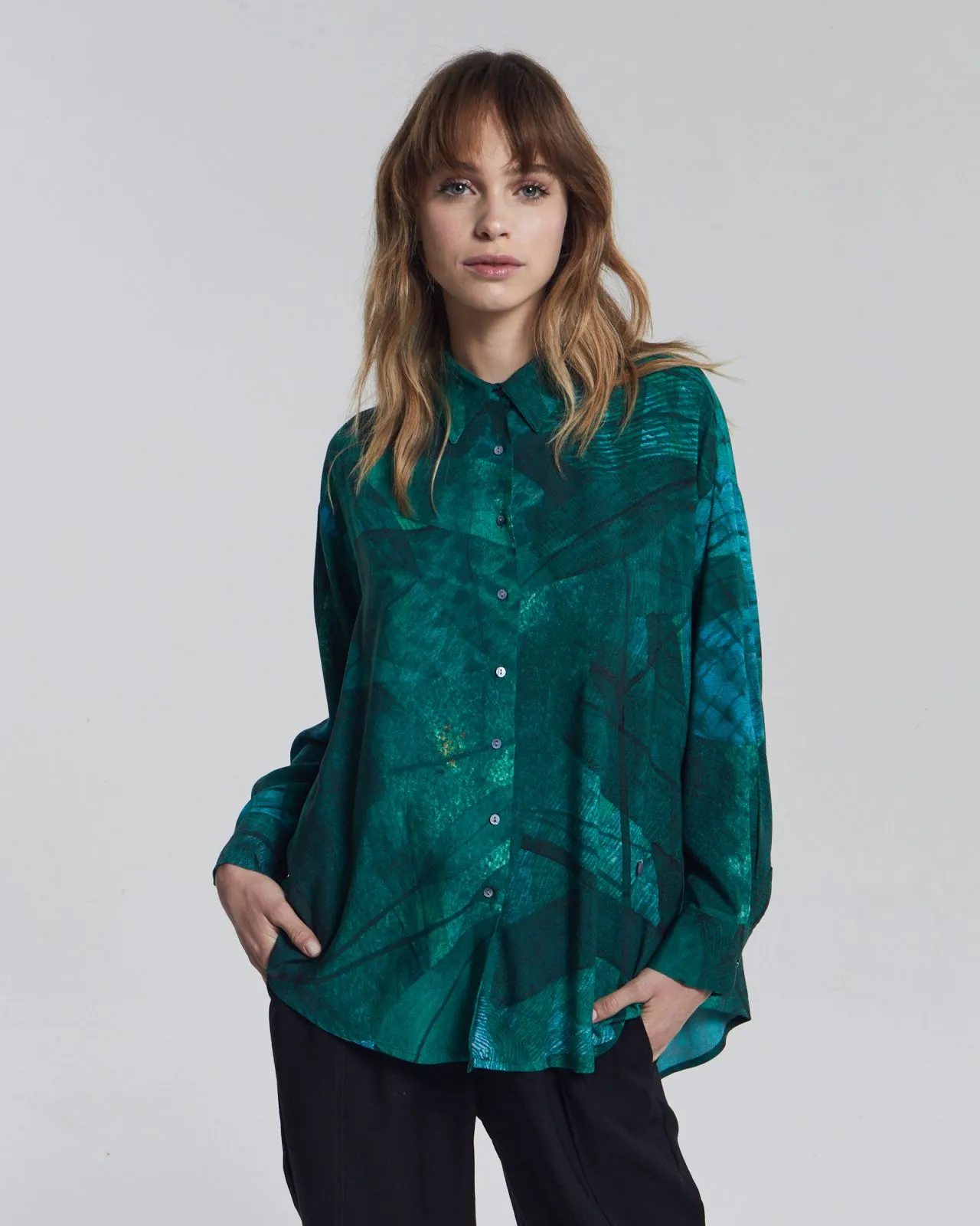 Camisa Muru Viscosa Menta