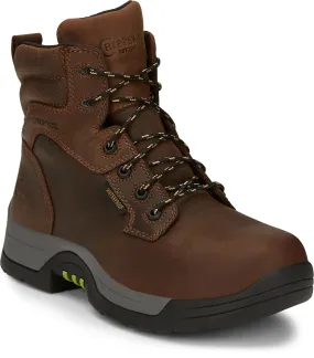 CHIPPEWA  Fabricator, para hombre, Tawny Brown, con puntera comp, EH, WP, 6 pulgadas, Work Boot