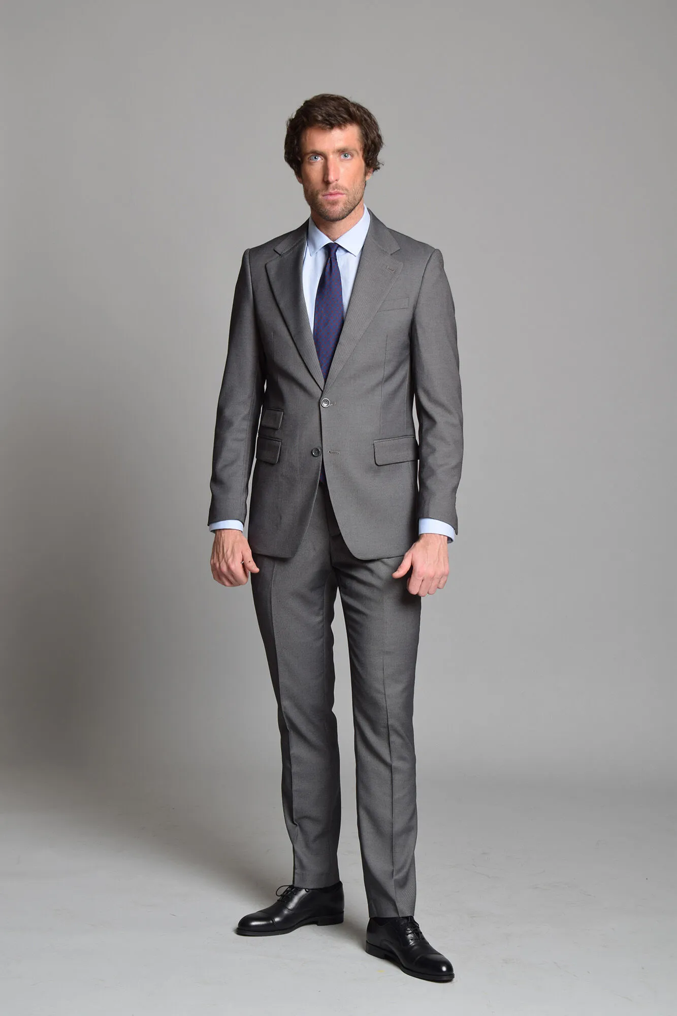 Cloking Traje Ojo de Perdiz Gris British Collection