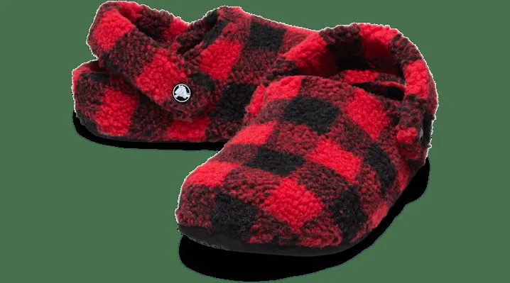 Crocs Classic Buffalo Check Slippers