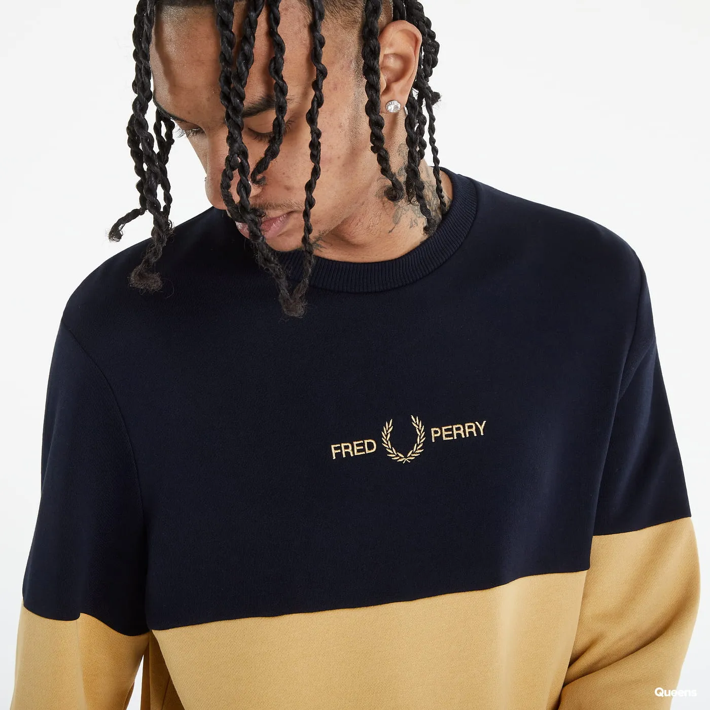 Fred Perry Colourblock Sweatshirt