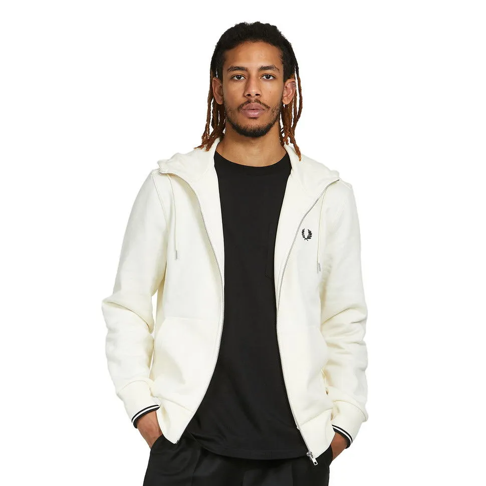 Fred Perry Hooded Zip Through Sweatshirt