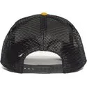 Gorra Animales GOORIN BROS funky ajustable y rejilla negra y amarillo -mono