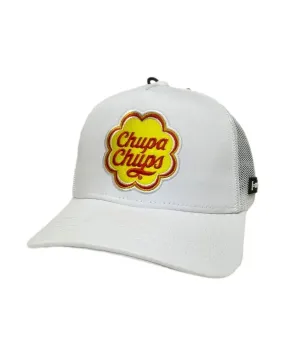 Gorra capslab blanca chupa chups cc13 trucker cap