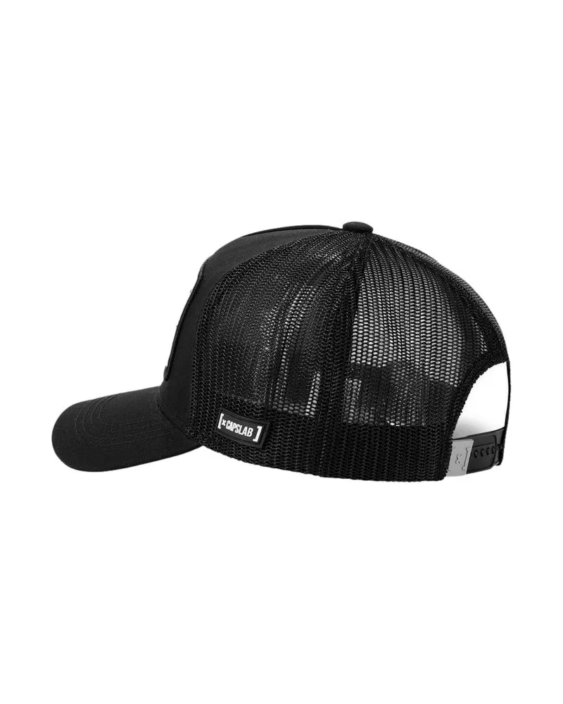 Gorra capslab negra naruto logo ban trucker cap