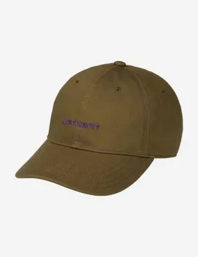 Gorra CARHARTT CANVAS SCRIPT - Highland/Cassis