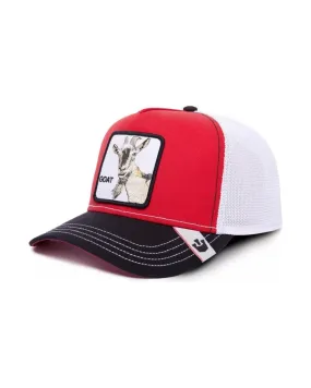 Gorra goorin roja cabra mv goat trucker cap