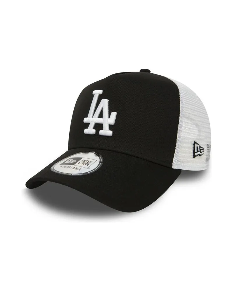 Gorra new era negra dodgers clean trucker losdod