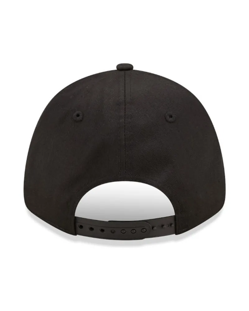 Gorra new era negra dodgers league essential 9forty losdod