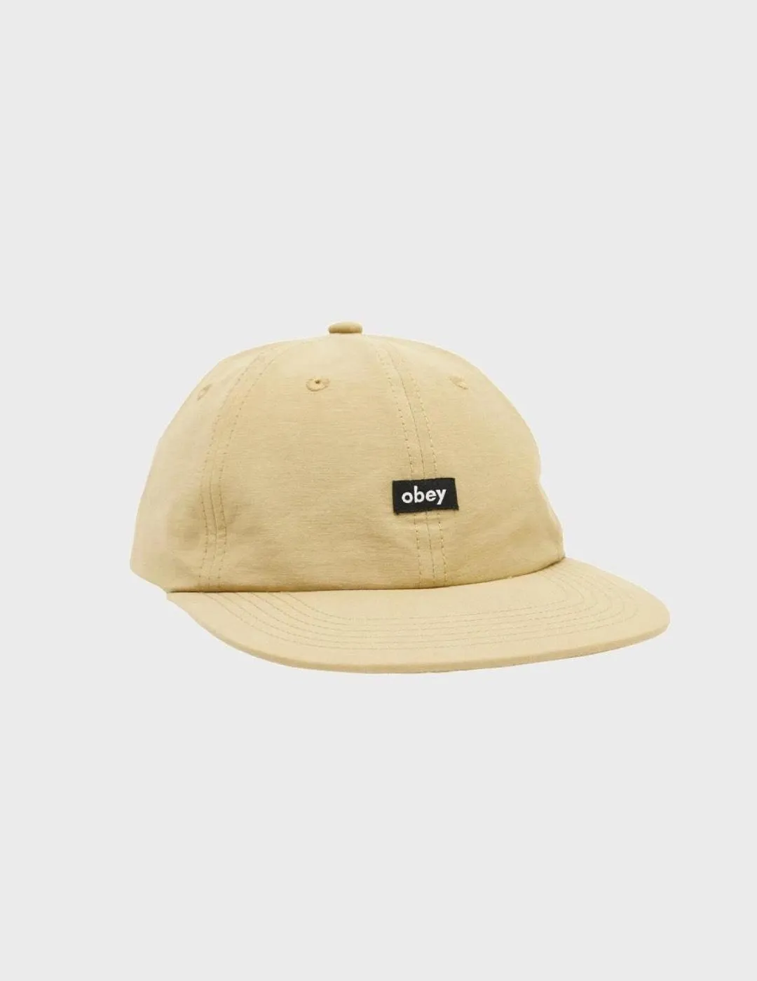 Gorra Obey Lower Case Tech 6 Panel Bronze