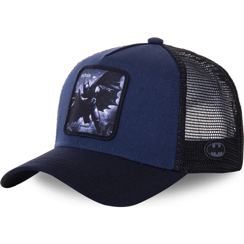 Gorra trucker azul marino Batman BAT4 DC Comics de Capslab