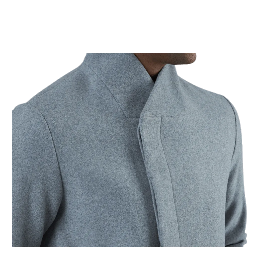 Jack & Jones Collum Wool Coat Grey