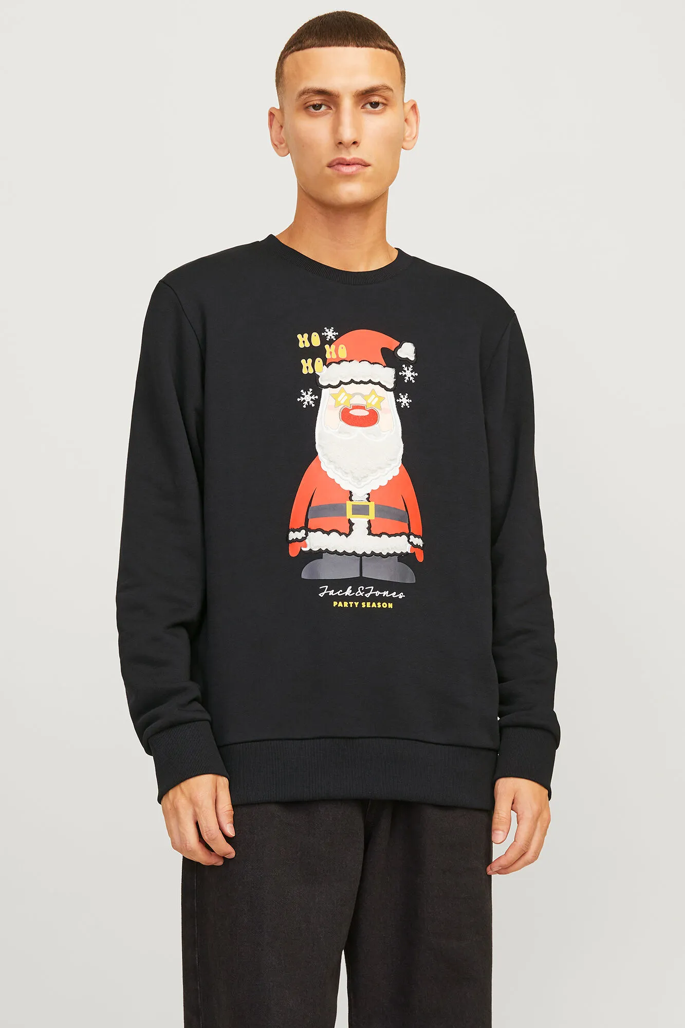 Jack & Jones Sudadera estándar fit Navidad