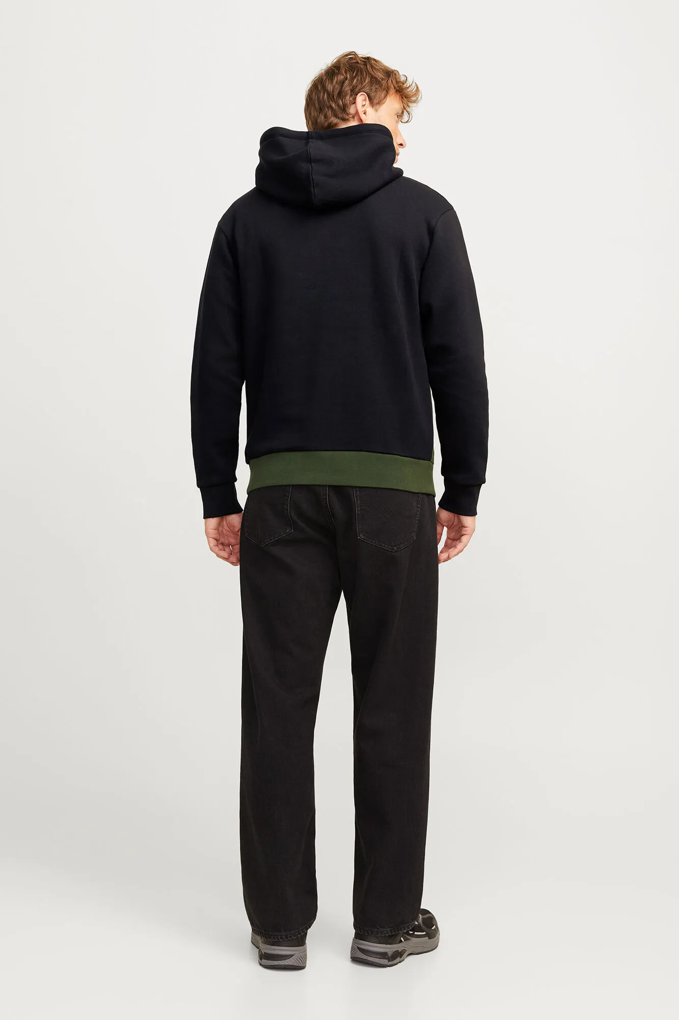 Jack & Jones Sudadera relaxed fit colorblock