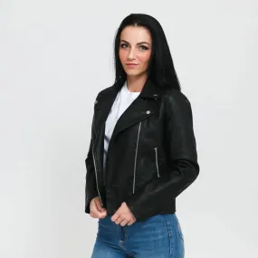 JJXX Gail Faux Leather Biker Jacket