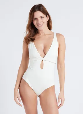 KHAVEN AMELIA - Traje de baño de una pieza en blanco