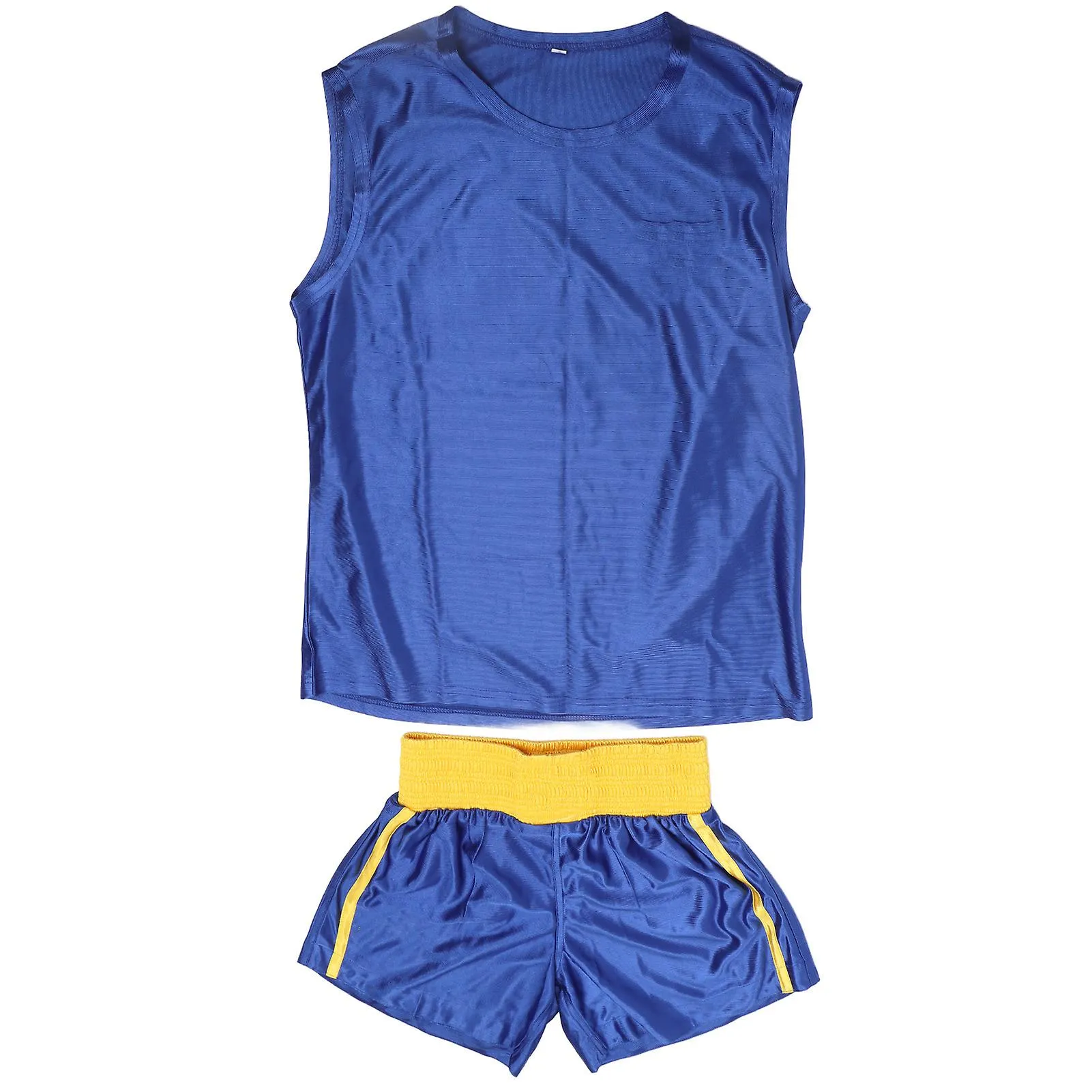 Kids Boxing Competition Training Suit - Elastic Waist Sanda Muay Thai Uniform Outfit