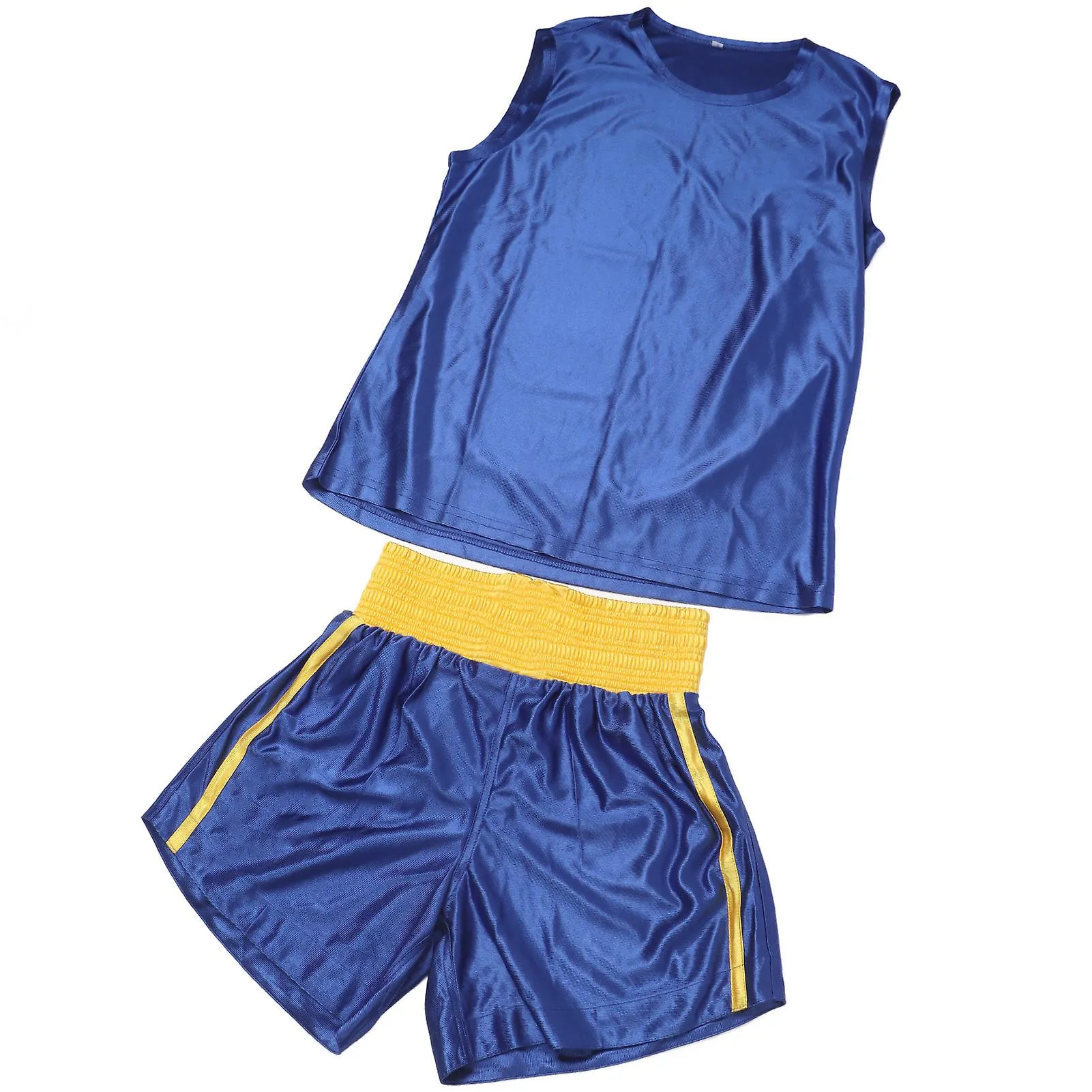 Kids Boxing Competition Training Suit - Elastic Waist Sanda Muay Thai Uniform Outfit