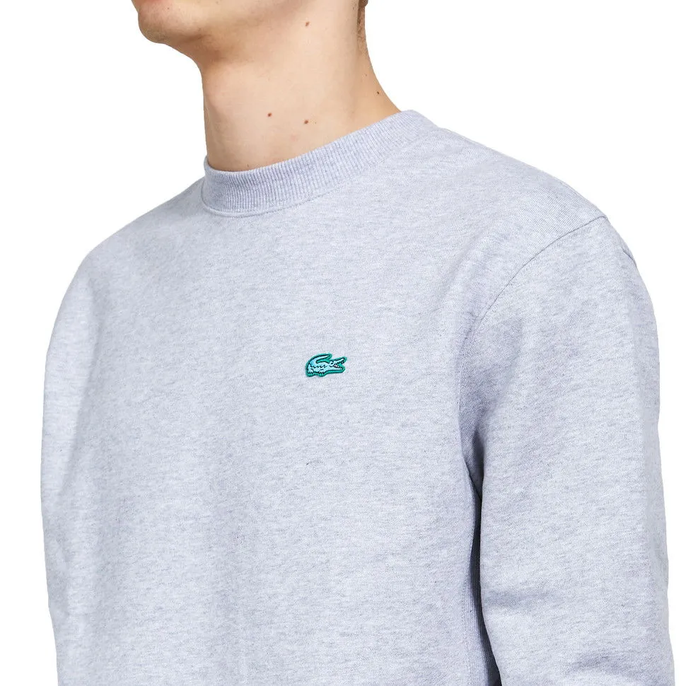 Lacoste Crew Neck Cotton Fleece Sweatshirt