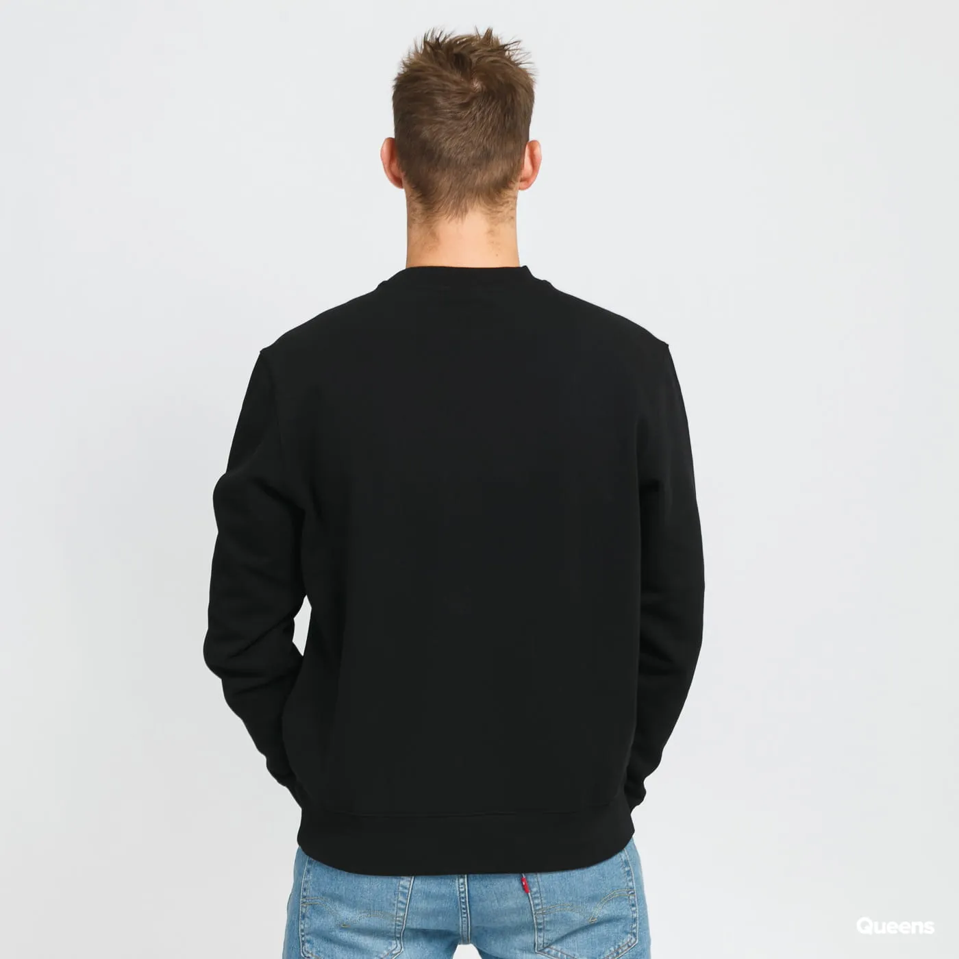 Lacoste Live Patch Cotton Fleece Sweatshirt