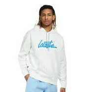 Lacoste Loose Fit Hooded Cotton Sweatshirt