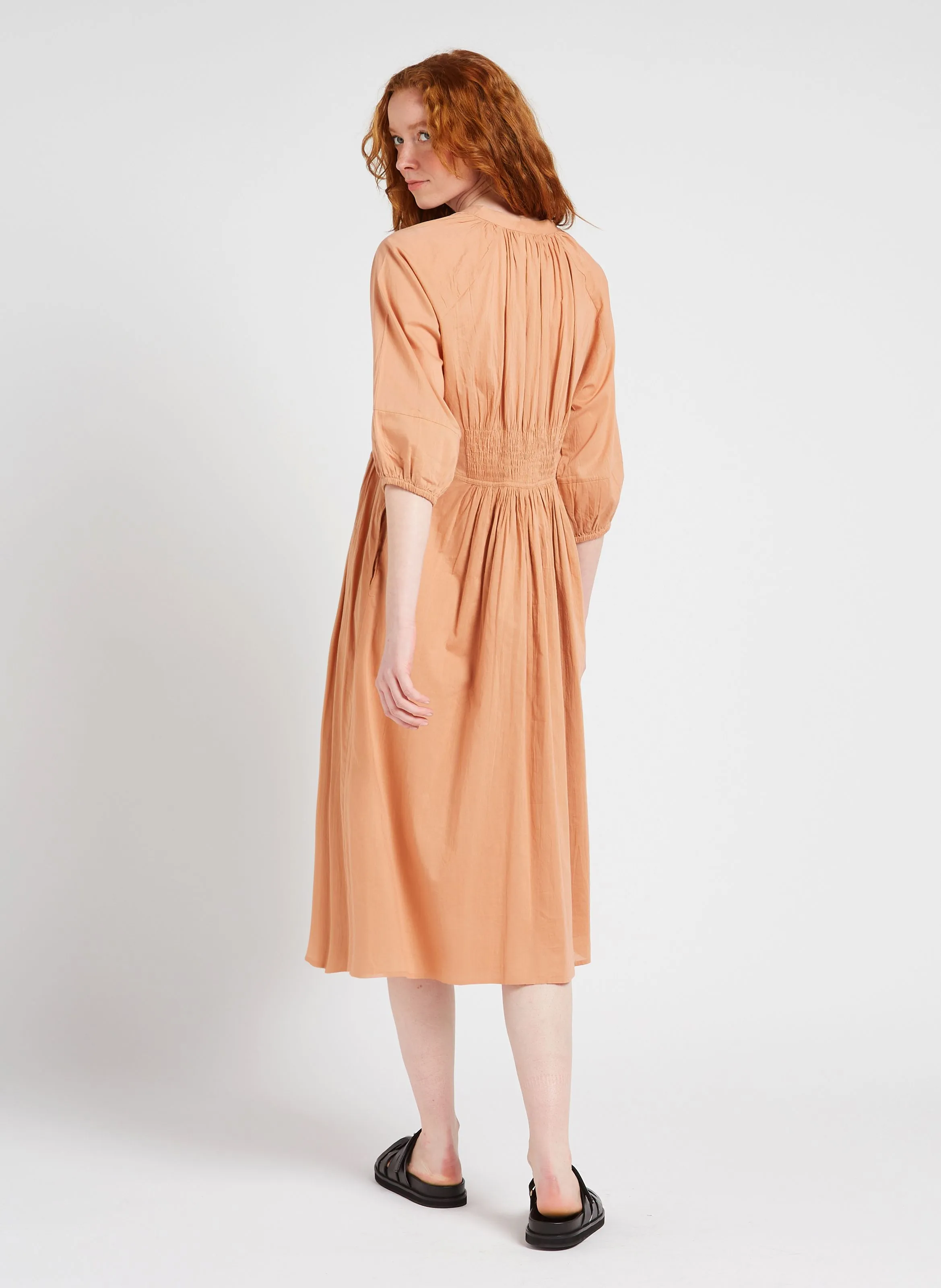 LEON & HARPER ROUDY - Vestido largo en rosa