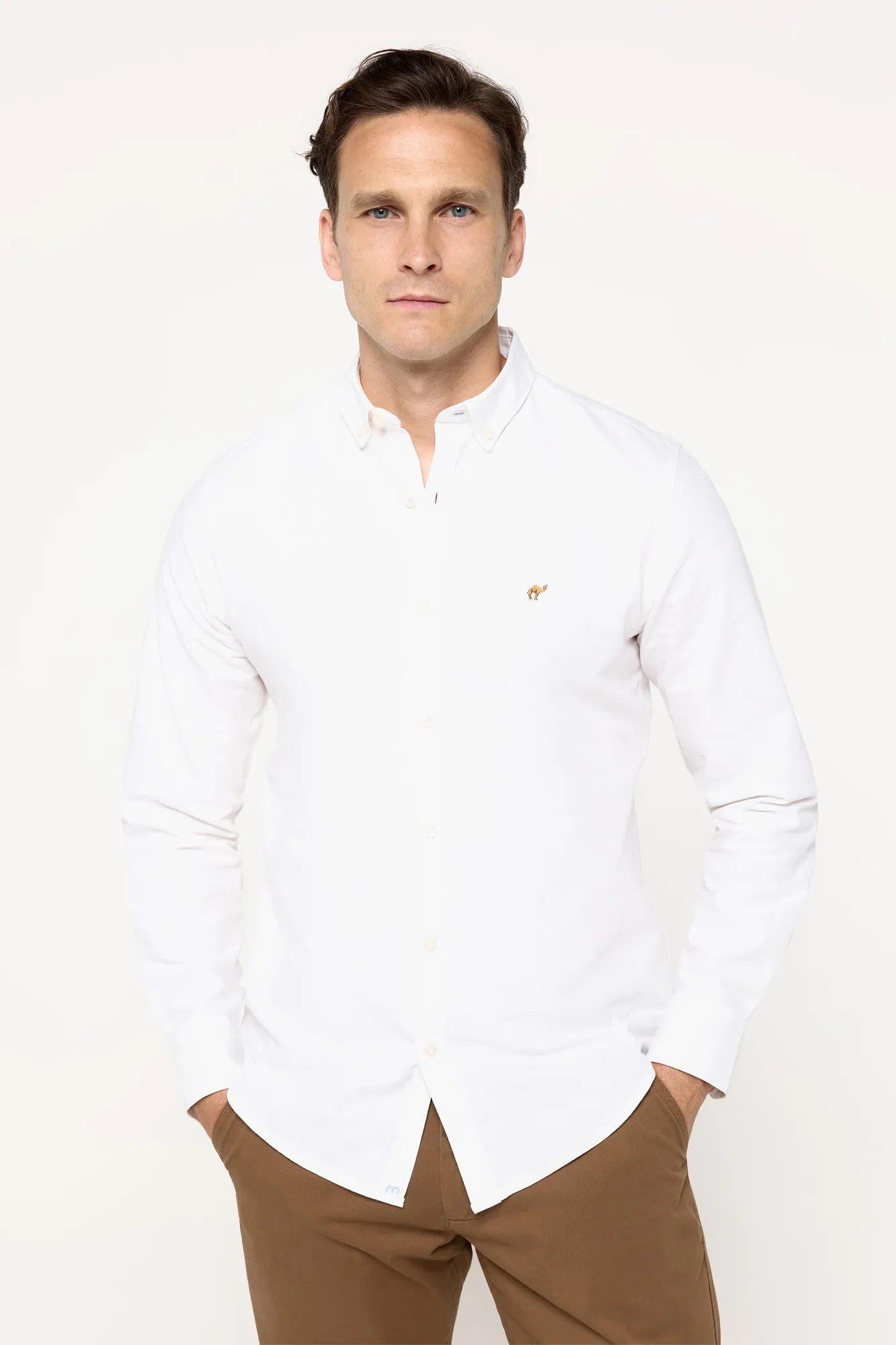 Milano Camisa Oxford Bordado